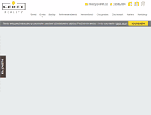 Tablet Screenshot of ceret.cz